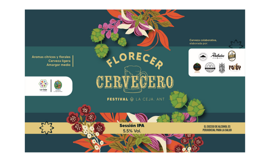 Florecer Cervecero: Session IPA Colaborativa