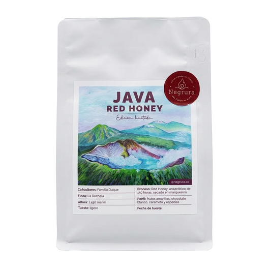 Negrura - Café de origen - Java Red Honey