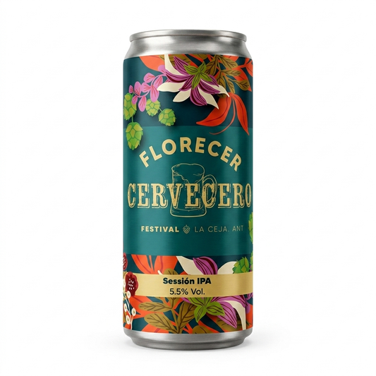 Florecer Cervecero: Session IPA Colaborativa